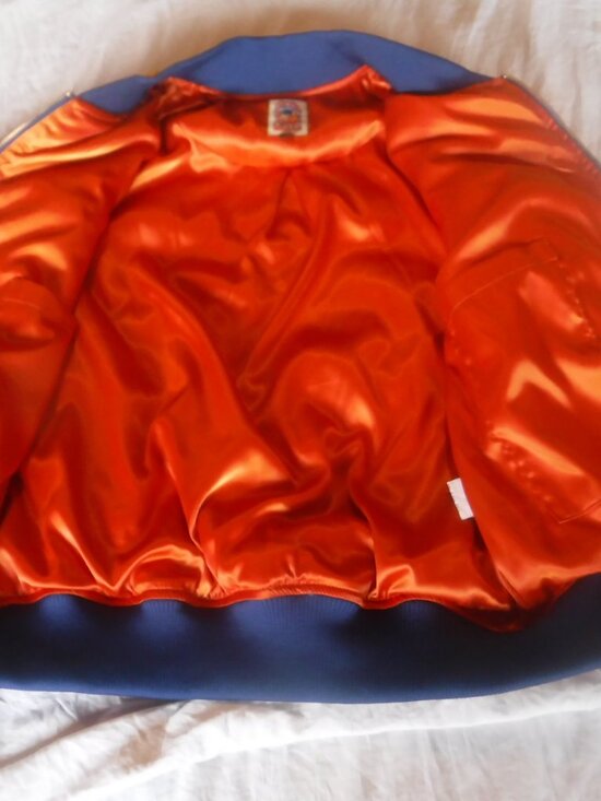 Classic Rock Couture 1970 Arizona Desert Insp Navy RISING SUN Bomber Jack Size S - Picture 6 of 9